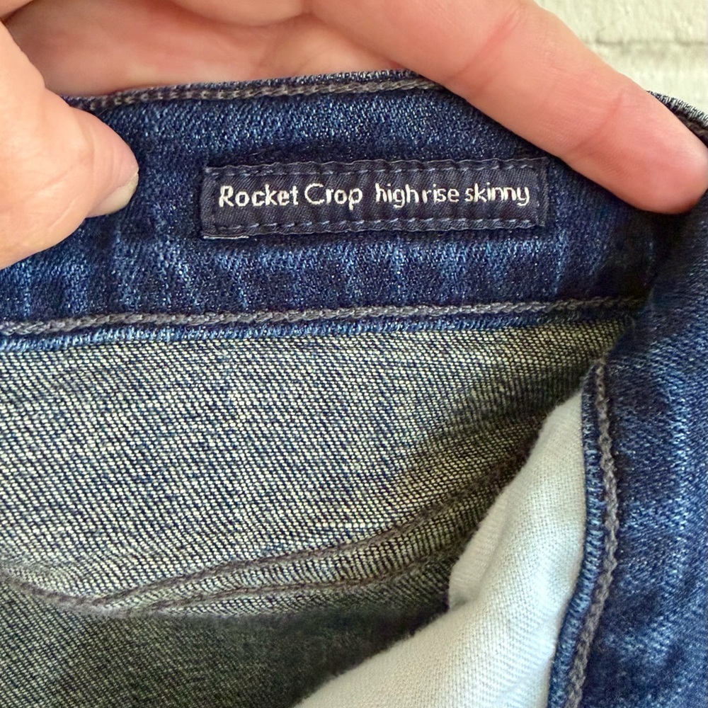 Citizens of Humanity - Rocket Crop High Rise Skinny, SZ 29 LIKE NEW - Picture 7 of 11